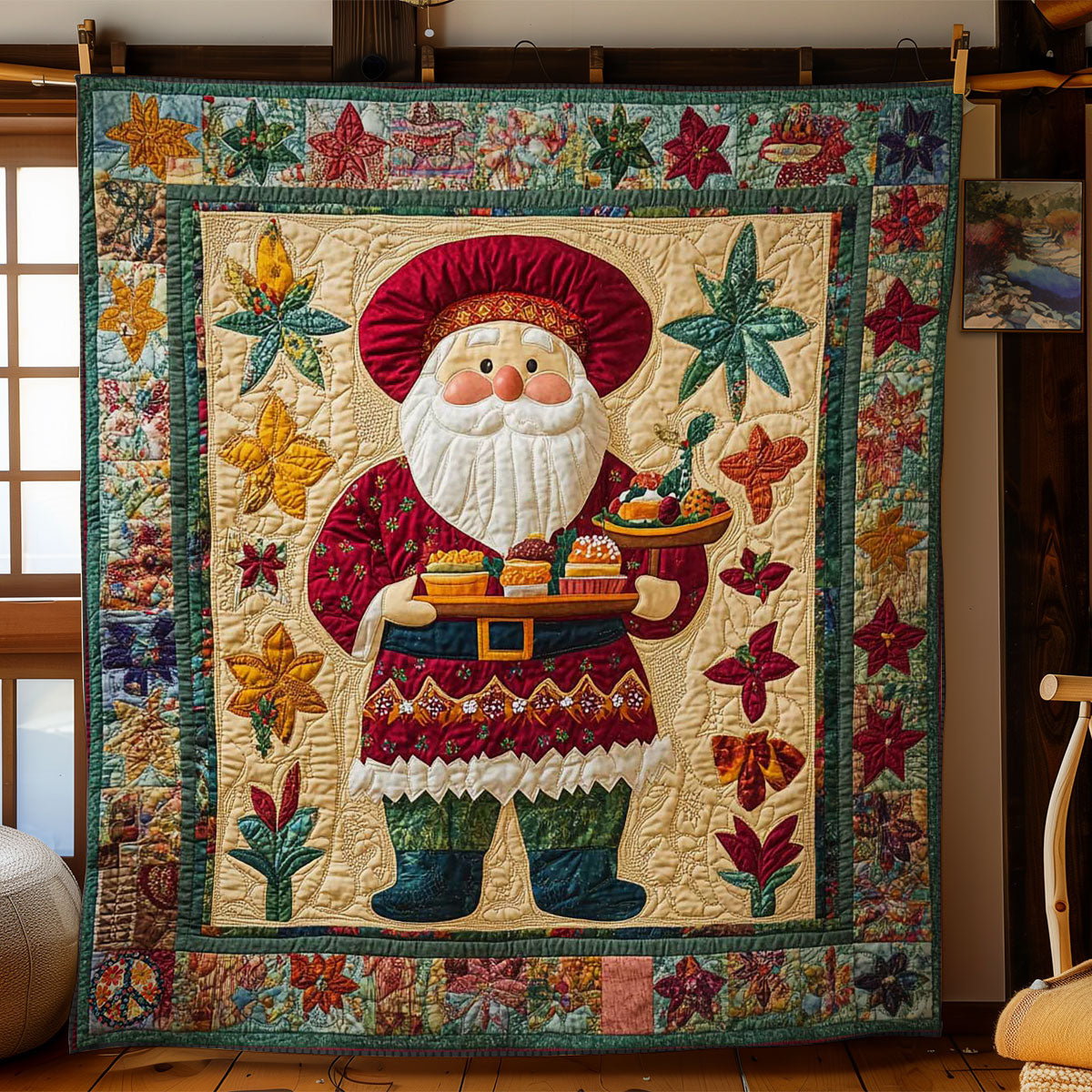 Santa’s Mexican Feast WN2311016CL Quilt