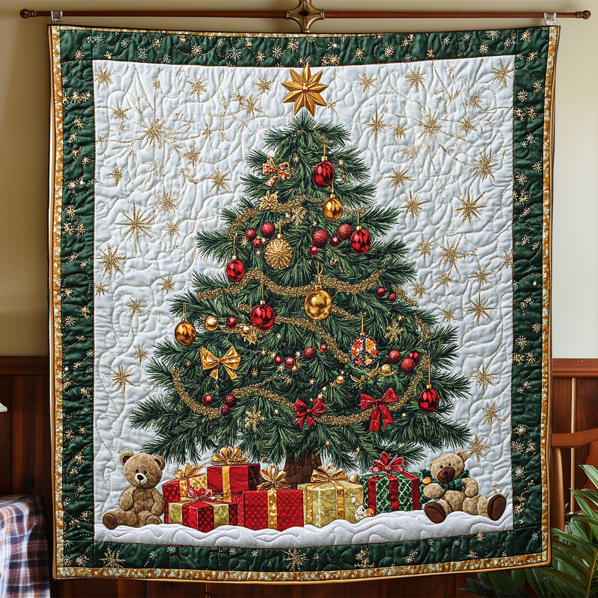 Christmas Tree WP2611005CL Quilt