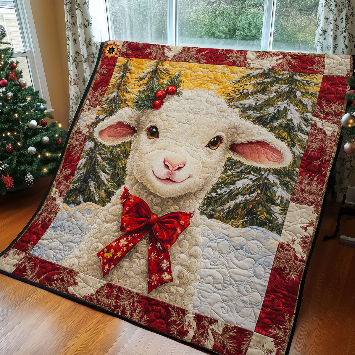 Christmas Lamp WY2211033CL Quilt