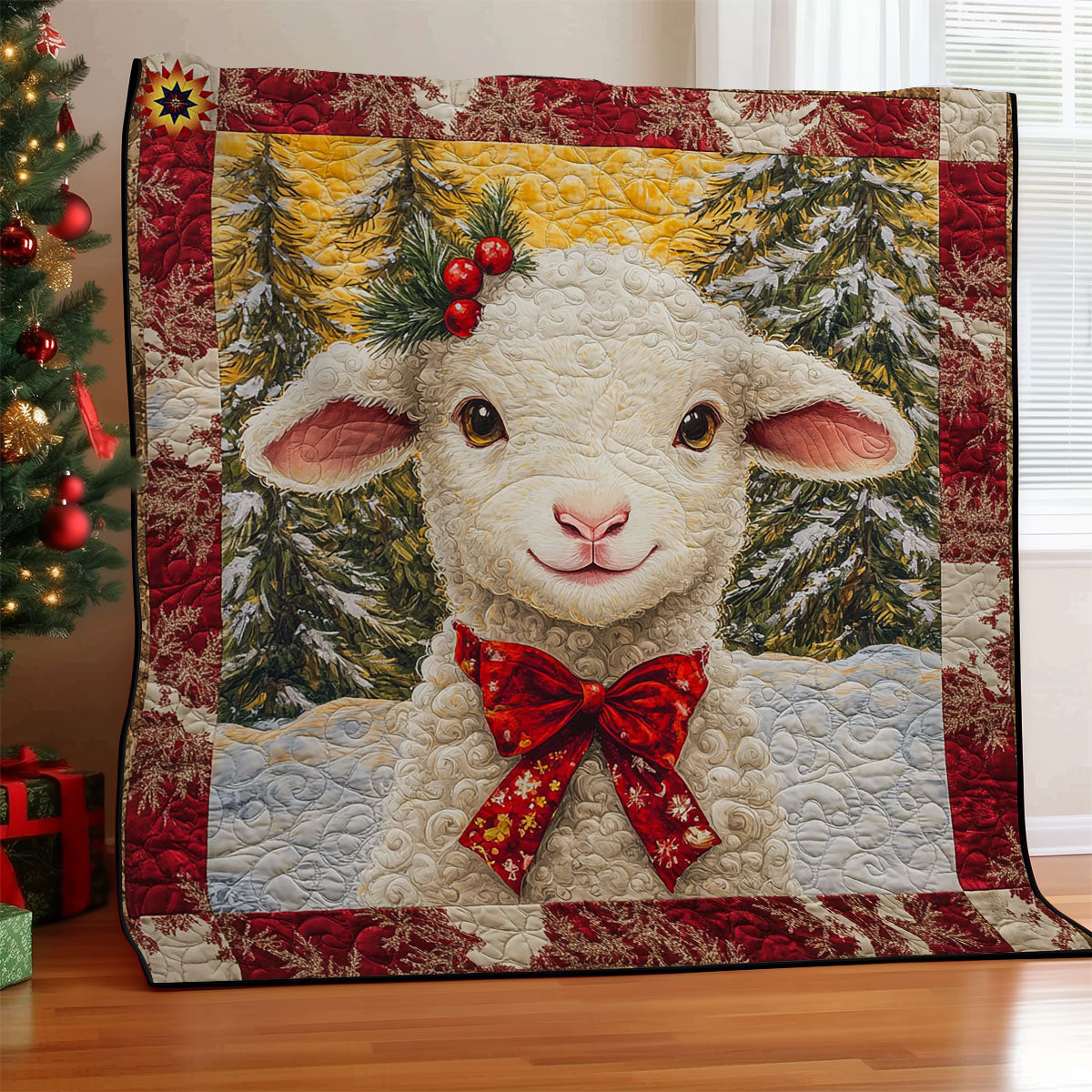Christmas Lamp WY2211033CL Quilt