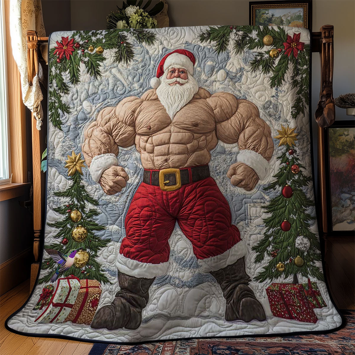 Mighty Santa WN1612021CL Quilt