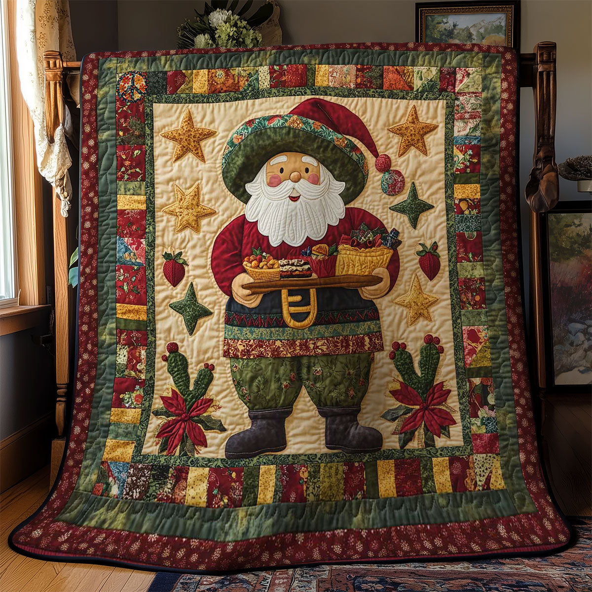 Santa’s Fiesta WN2311007CL Quilt