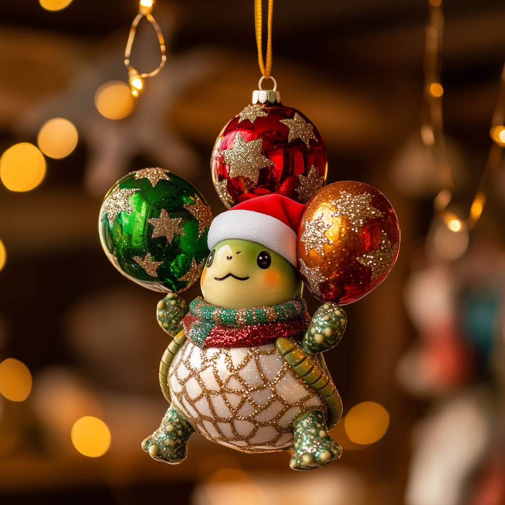 Turtle Bauble-Hopper LT1110036CL Christmas Ornament