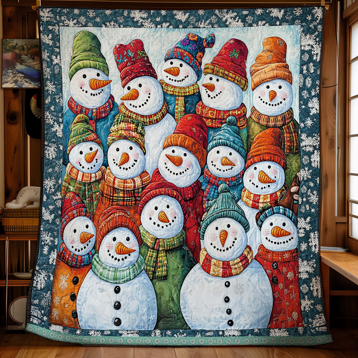 Snowman WX1511039CL Quilt