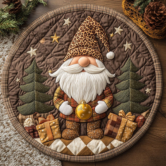 Gnome Starry Magic WN1207035CL Quilted Round Mat