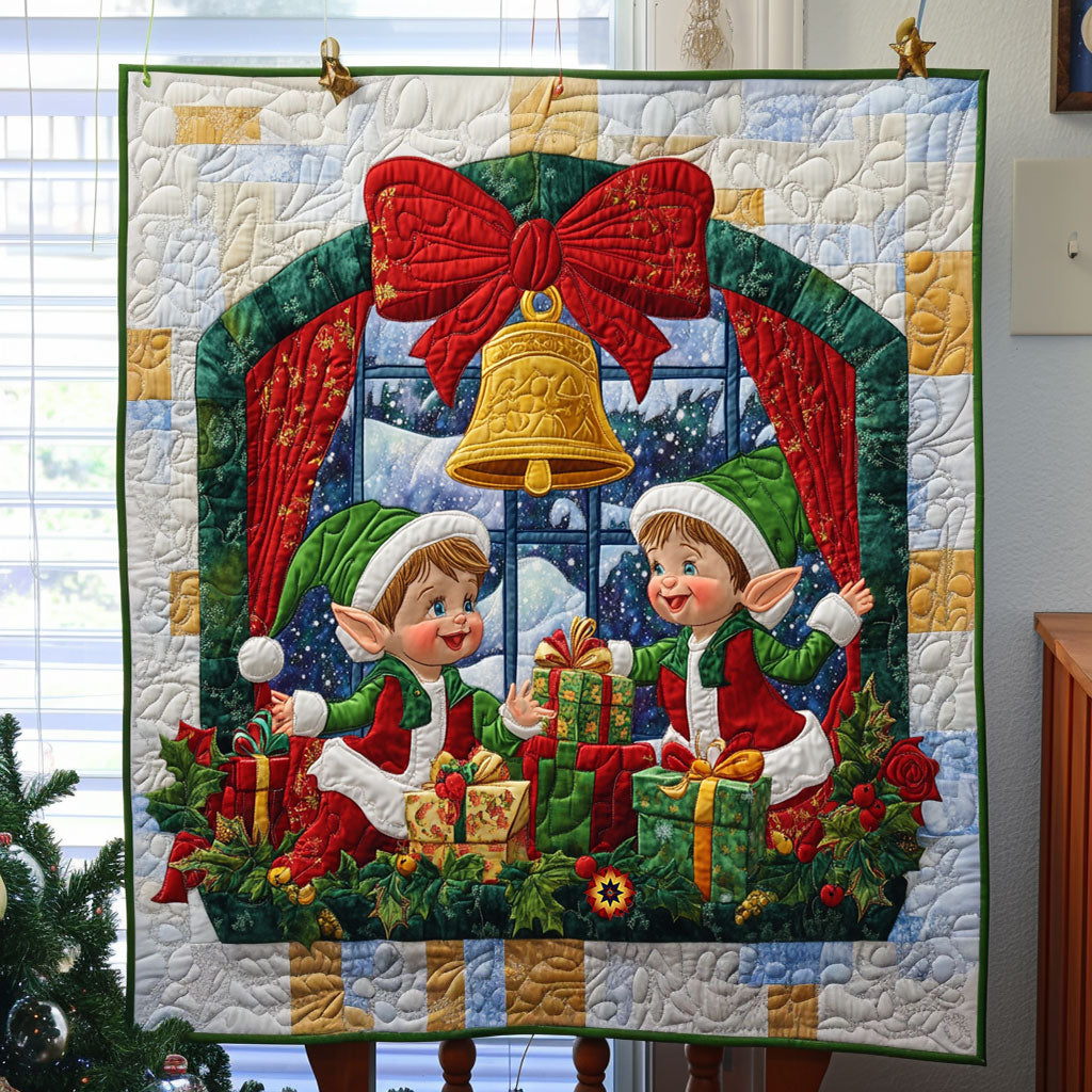 Christmas Elves WJ2211014CL Quilt