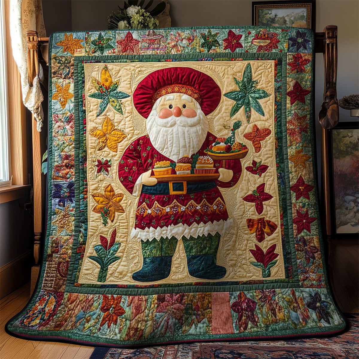 Santa’s Mexican Feast WN2311016CL Quilt