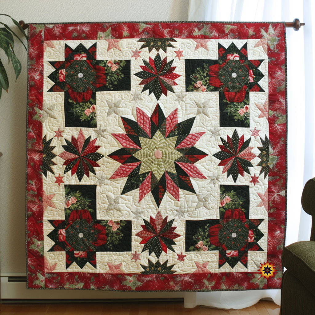 Christmas Star WJ1112012CL Quilt