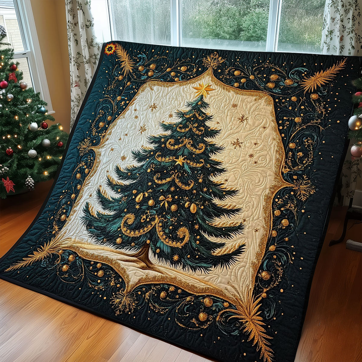 Royal Christmas Tree WY2311026CL Quilt