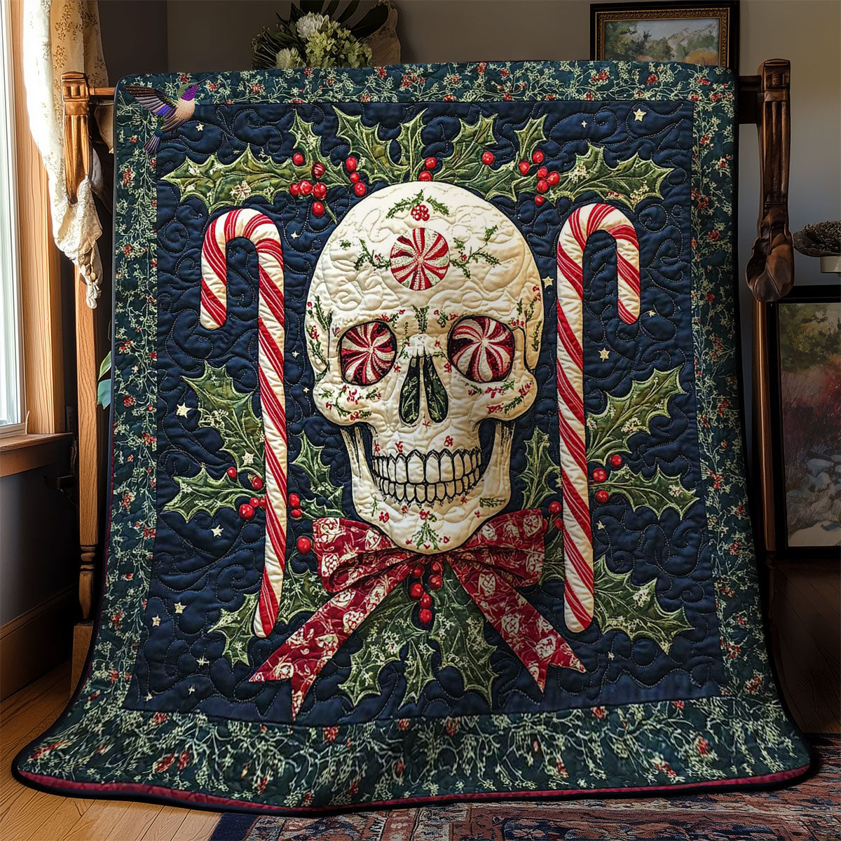 Skull Of Noel WN1311015CL Quilt