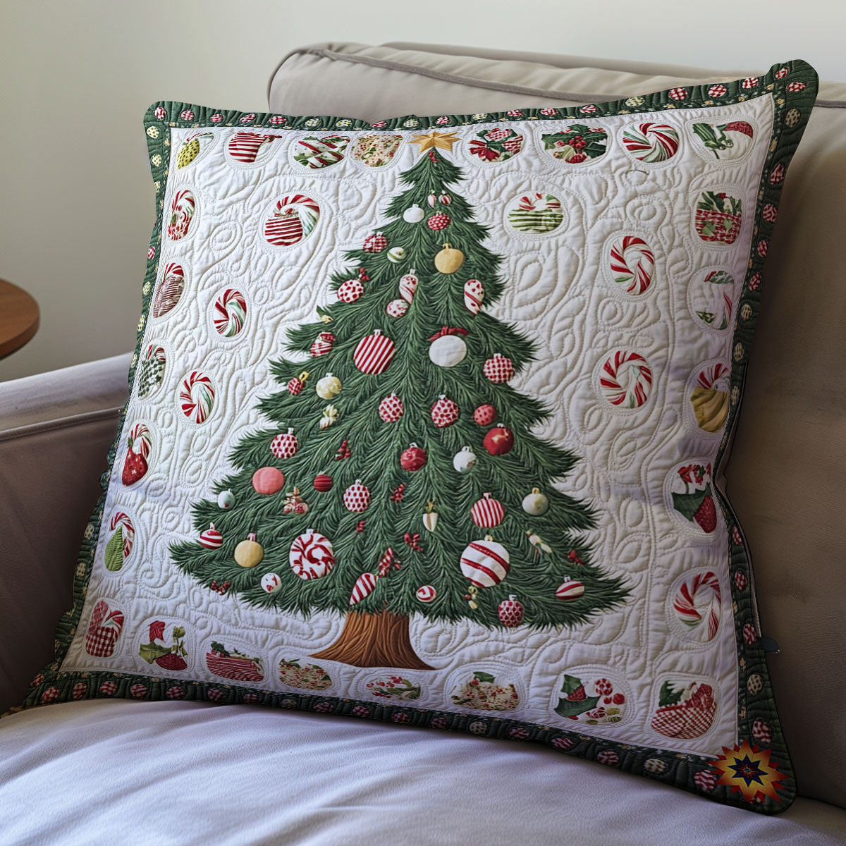 Christmas Tree WY2011054CL Quilt Pillow Case