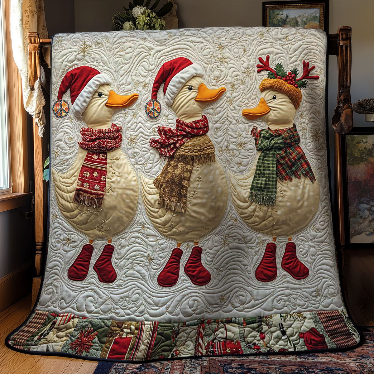 Jolly Ducks Parade WN1312018CL Quilt