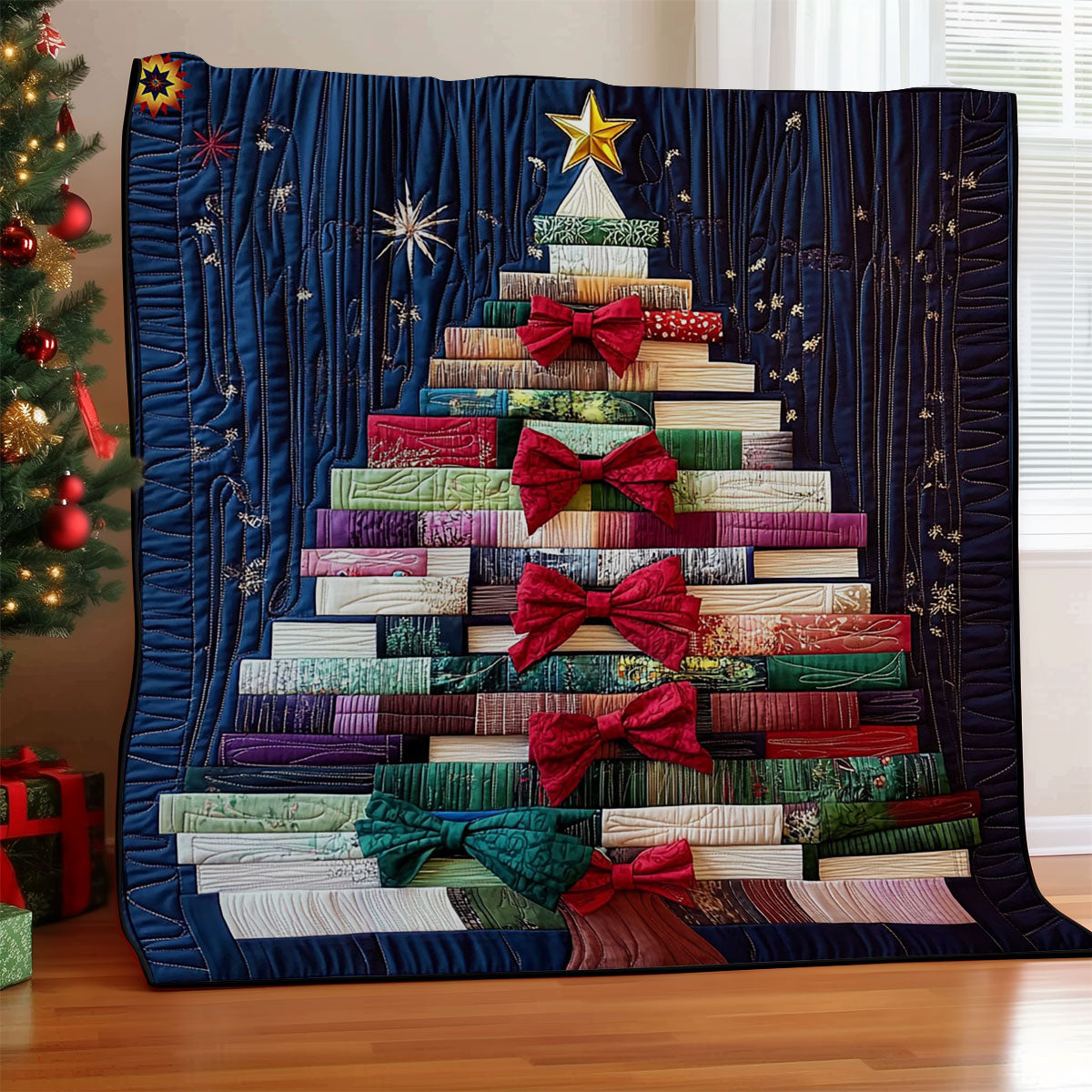Christmas Tree Book WY2711038CL Quilt