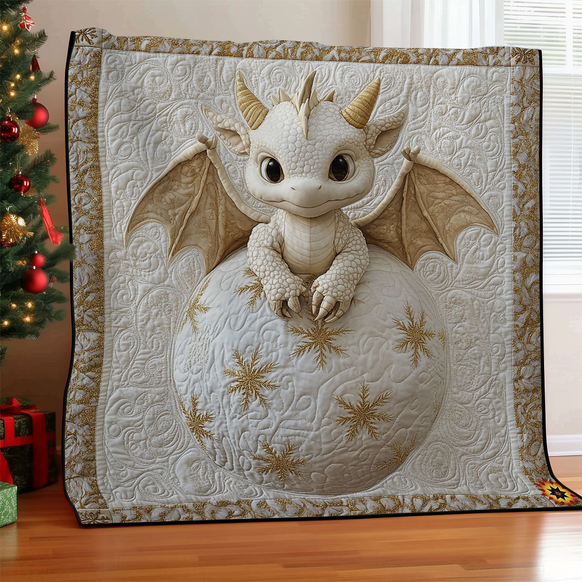 Snowball Dragon WY2211007CL Quilt