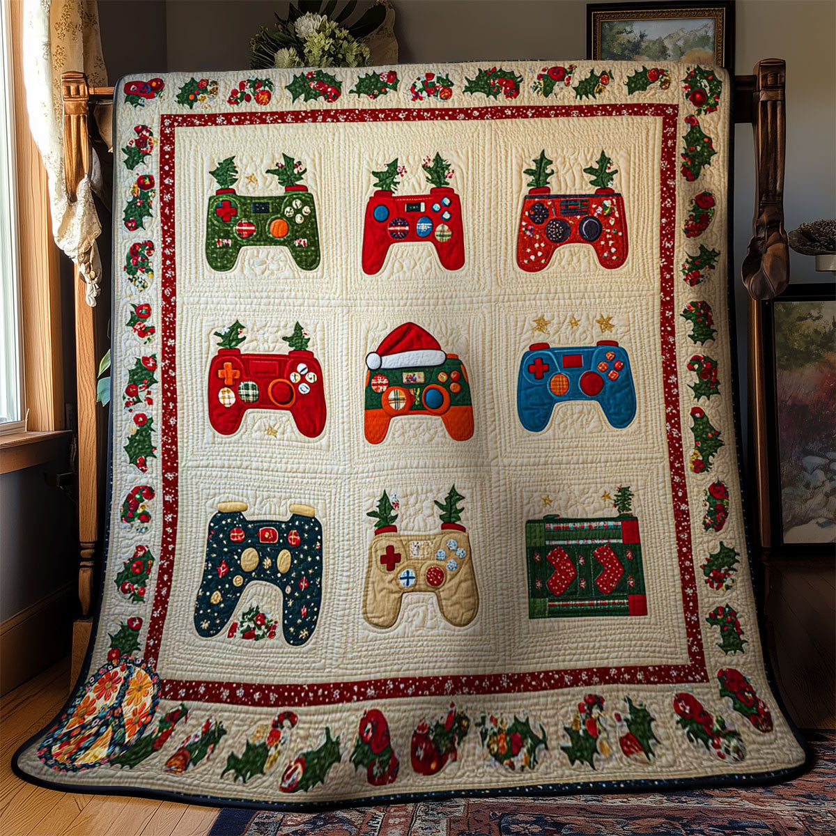 Holiday Gamer WN2311024CL Quilt