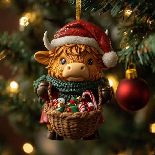 Highland Santa's Helper LT2310018CL Christmas Ornament