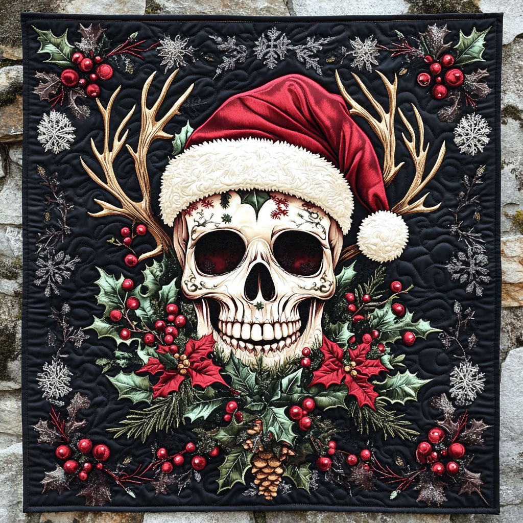 Skull Noel Flame WN0310071CL Quilt