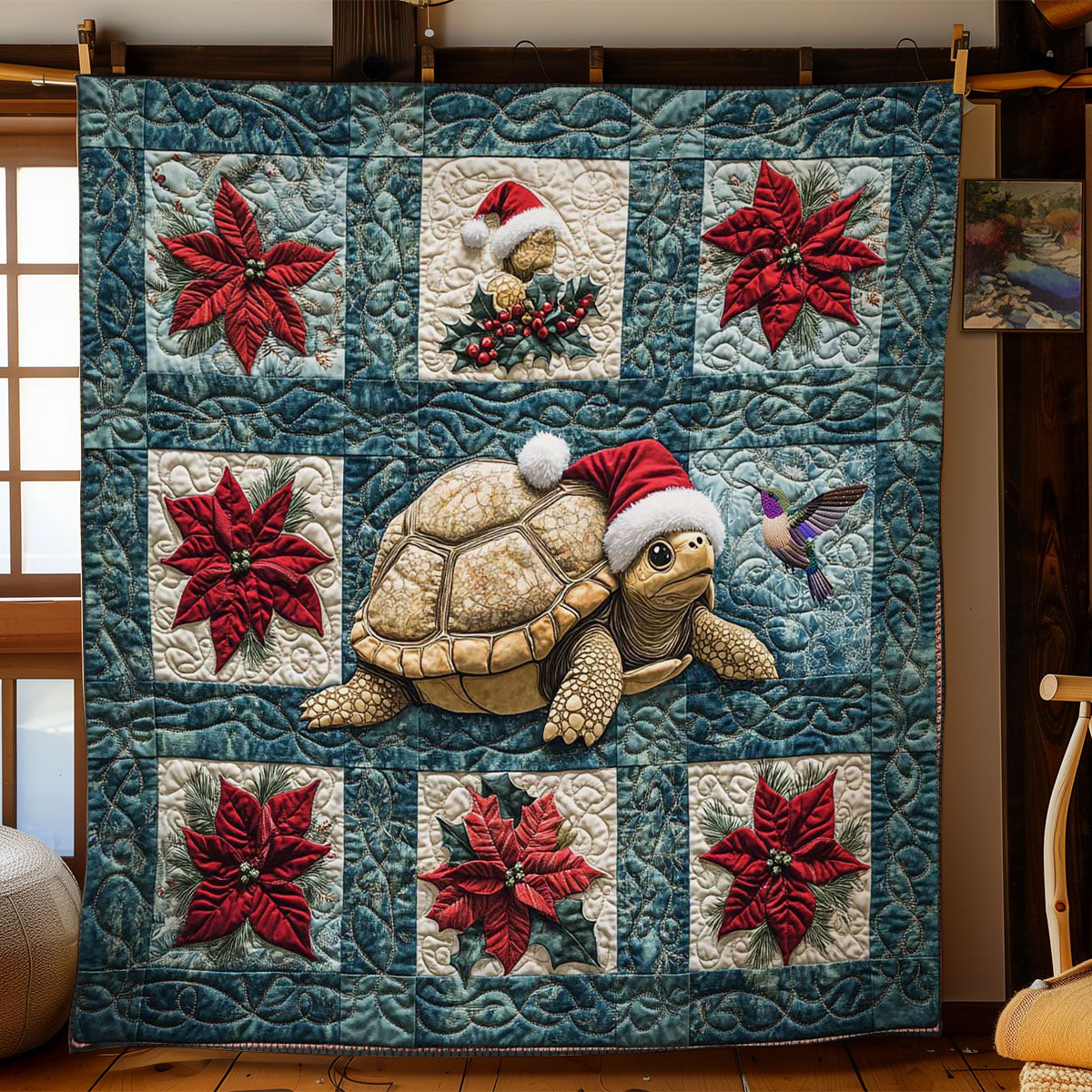 Jolly Turtle Vibes WN2811024CL Quilt