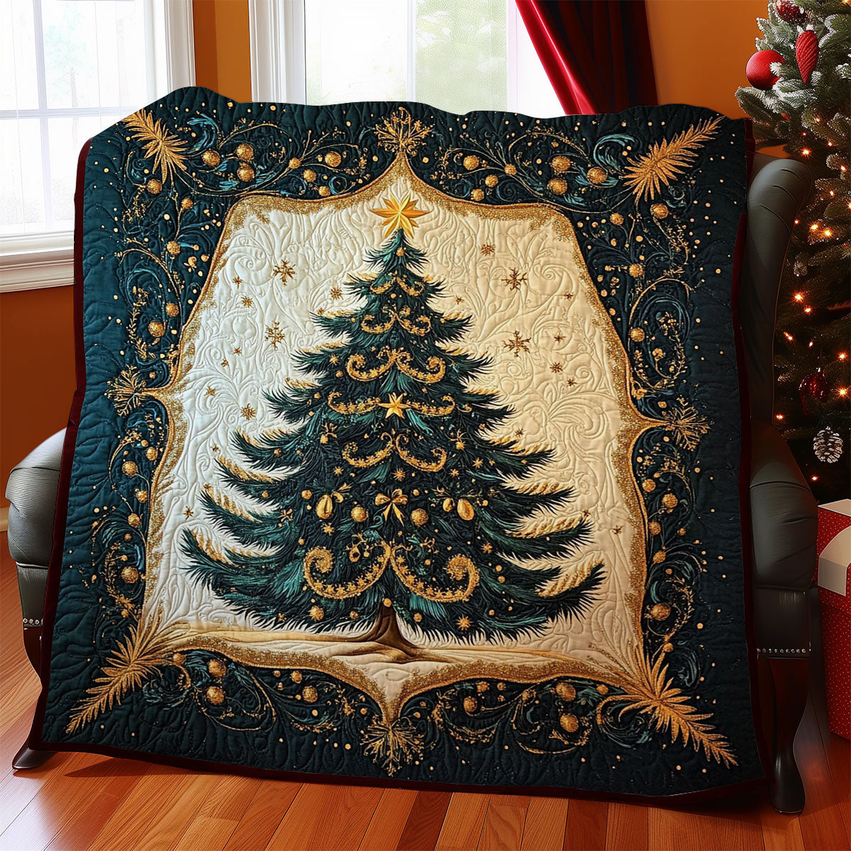 Royal Christmas Tree WY2311026CL Quilt