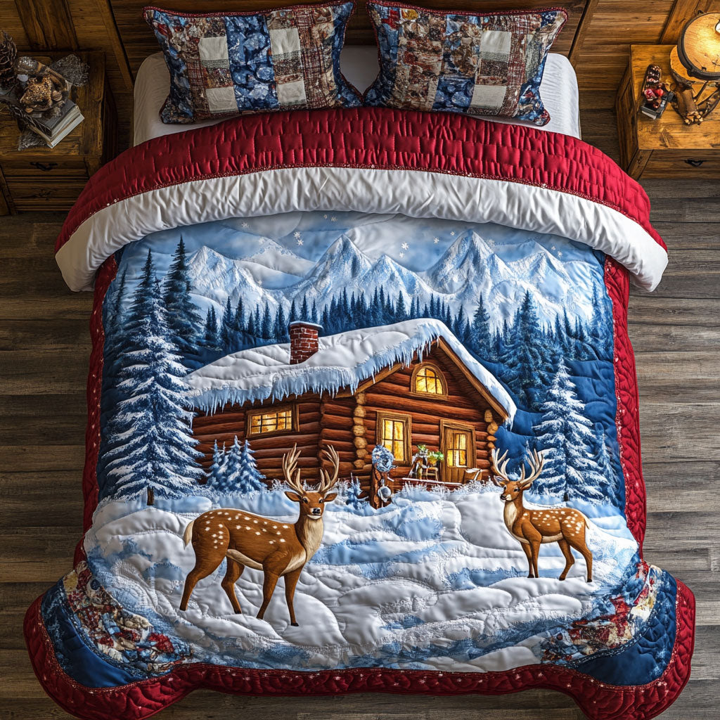 Christmas Deer WJ0108038CL Duvet Cover Set