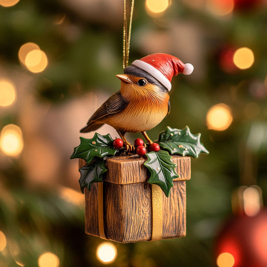 Holiday Delivery Robin LT2210021CL Christmas Ornament