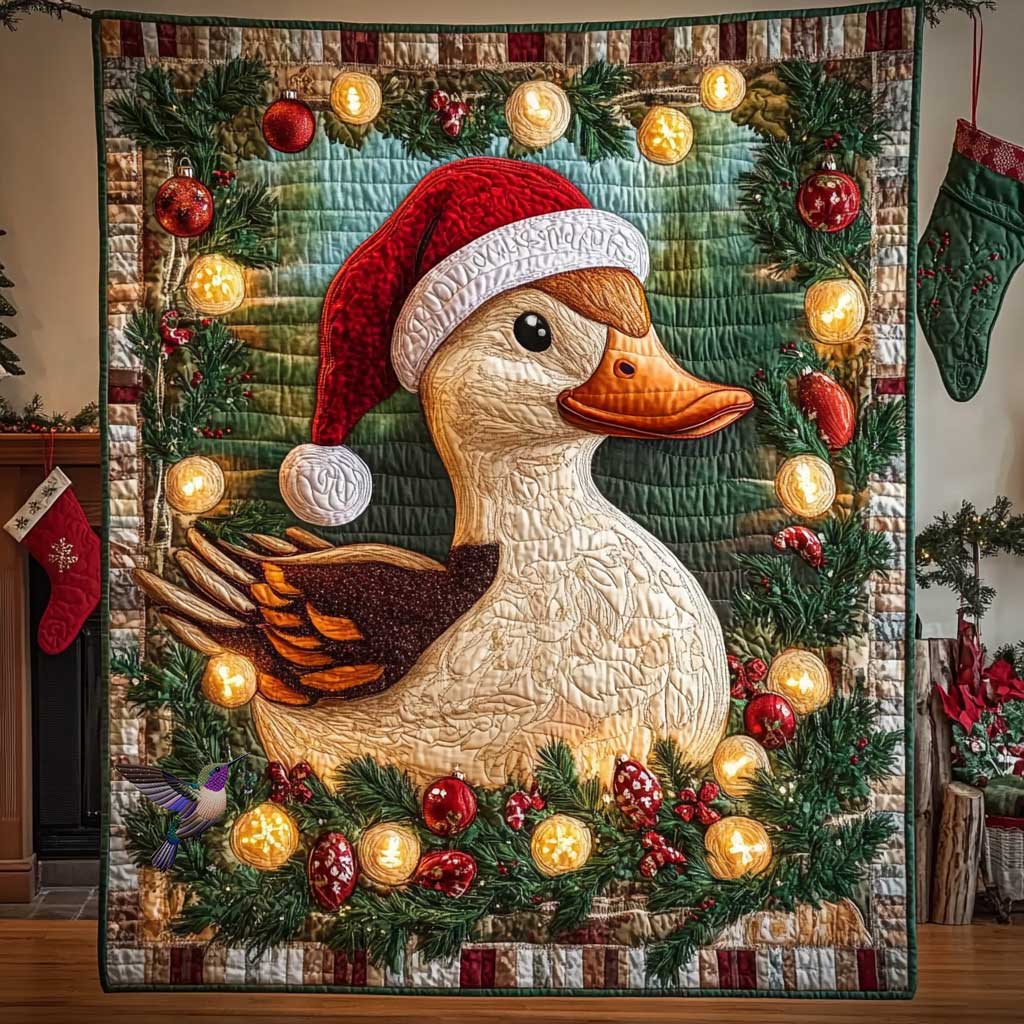 Duck In Lights WN2011016CL Quilt