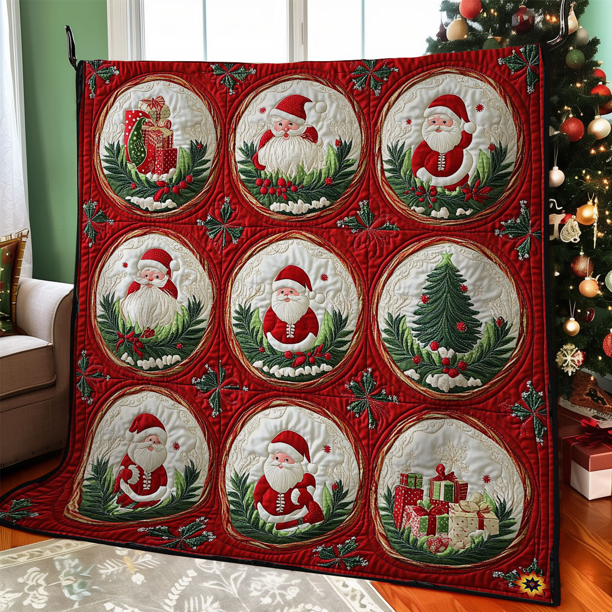 Christmas Bauble WY1212002CL Quilt