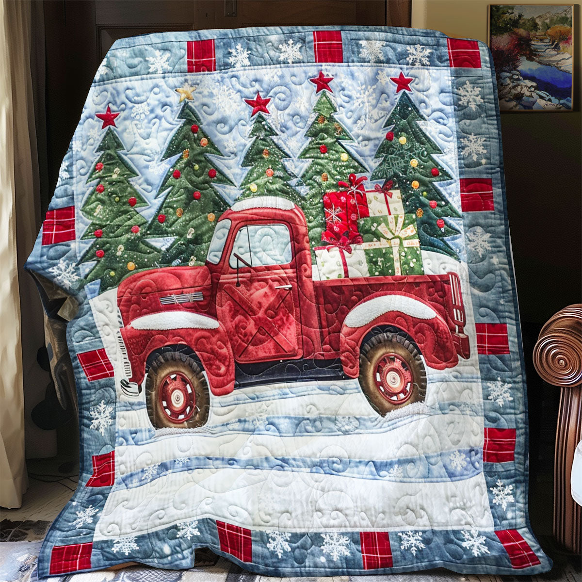 Christmas Truck SR1408037CL Quilt