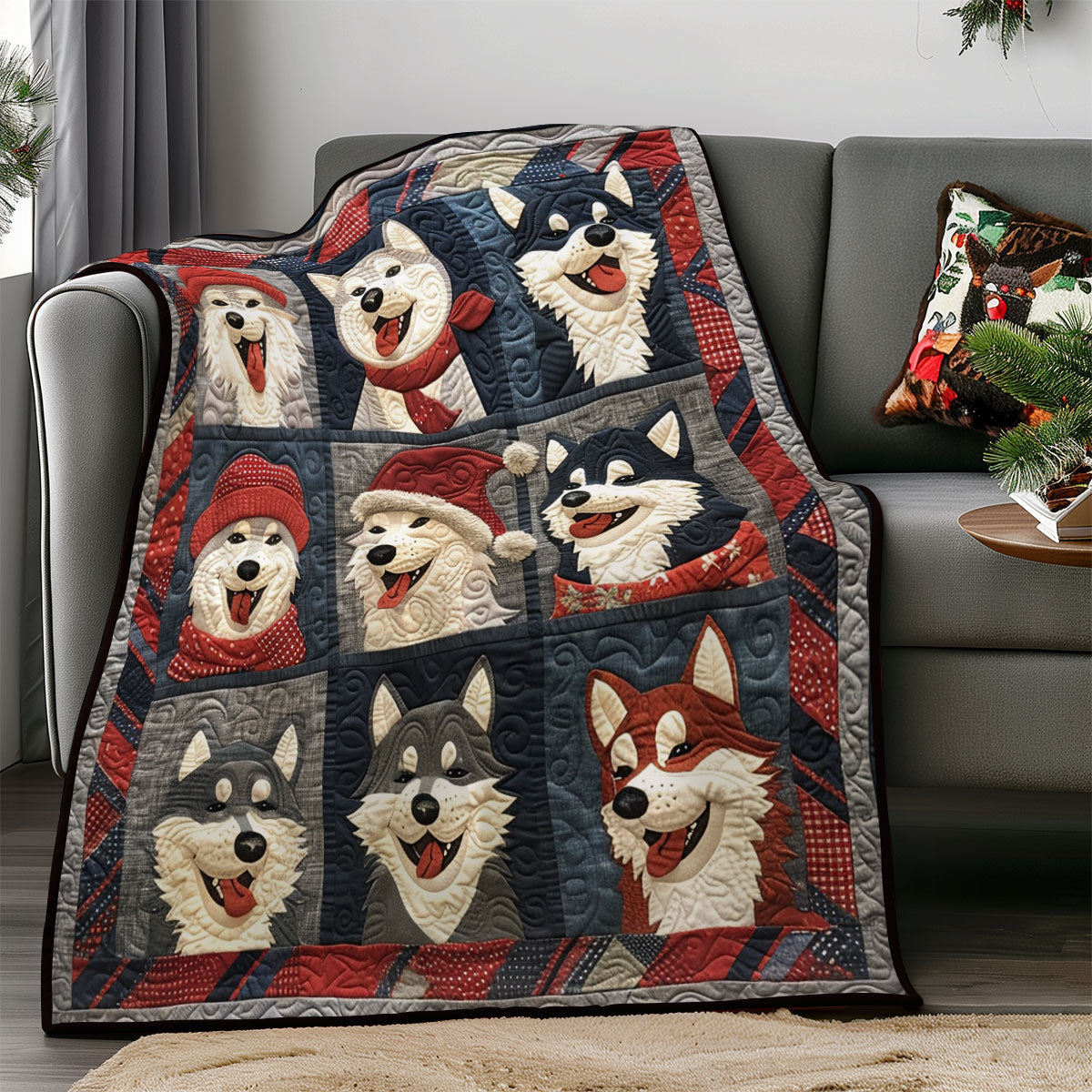 Charming Dog SR0908051CL Quilt