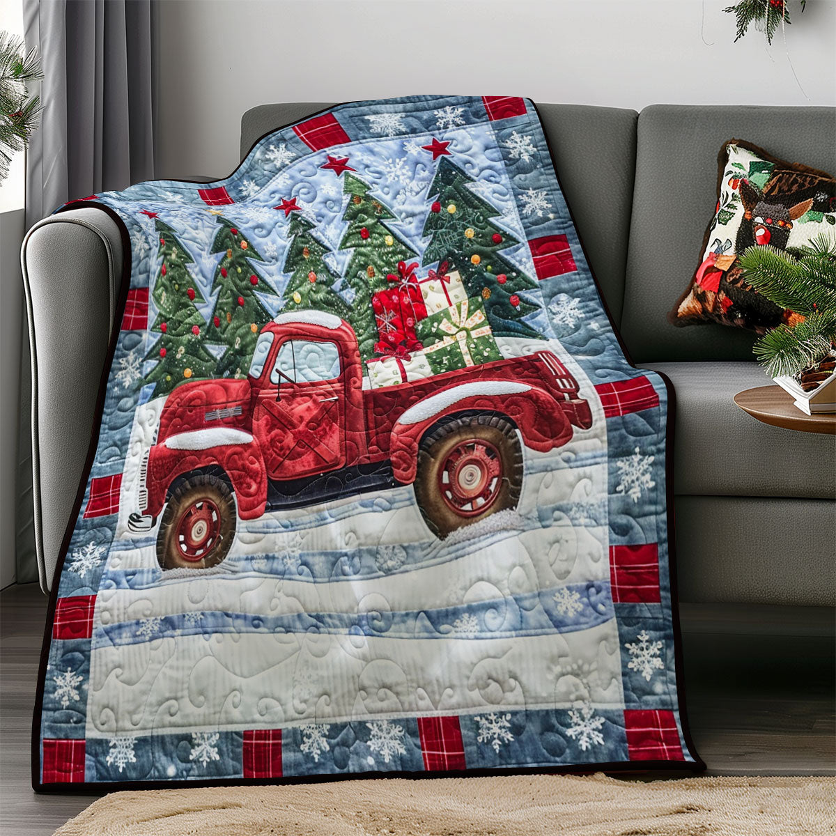 Christmas Truck SR1408037CL Quilt