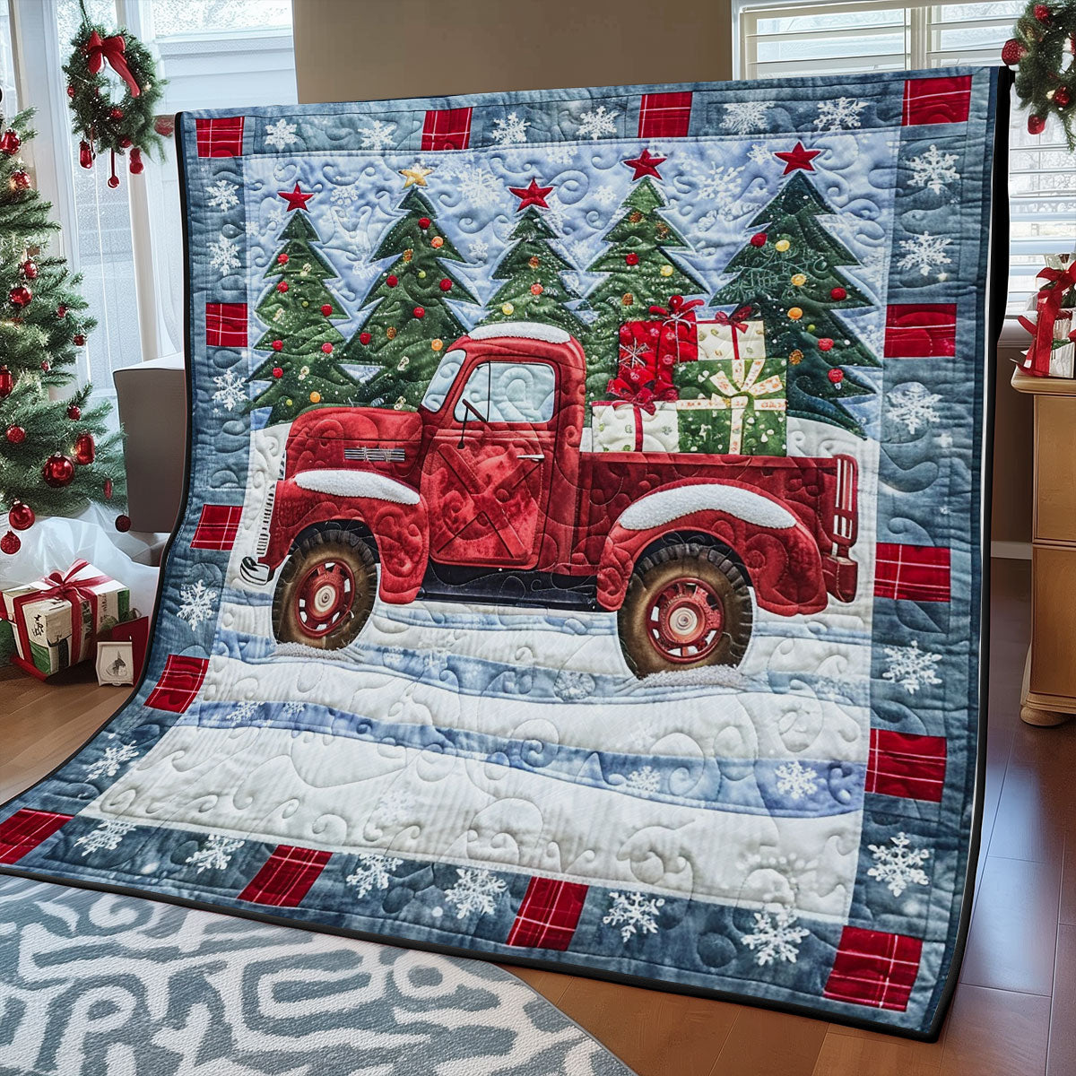 Christmas Truck SR1408037CL Quilt