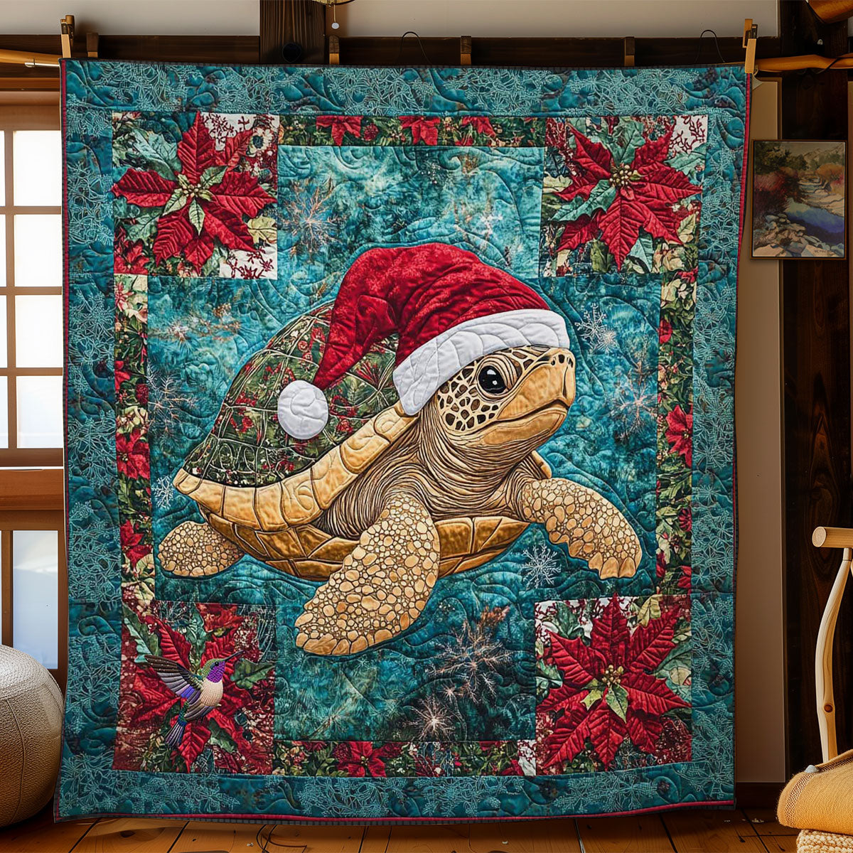 Jolly Turtle Vibes WN2811025CL Quilt