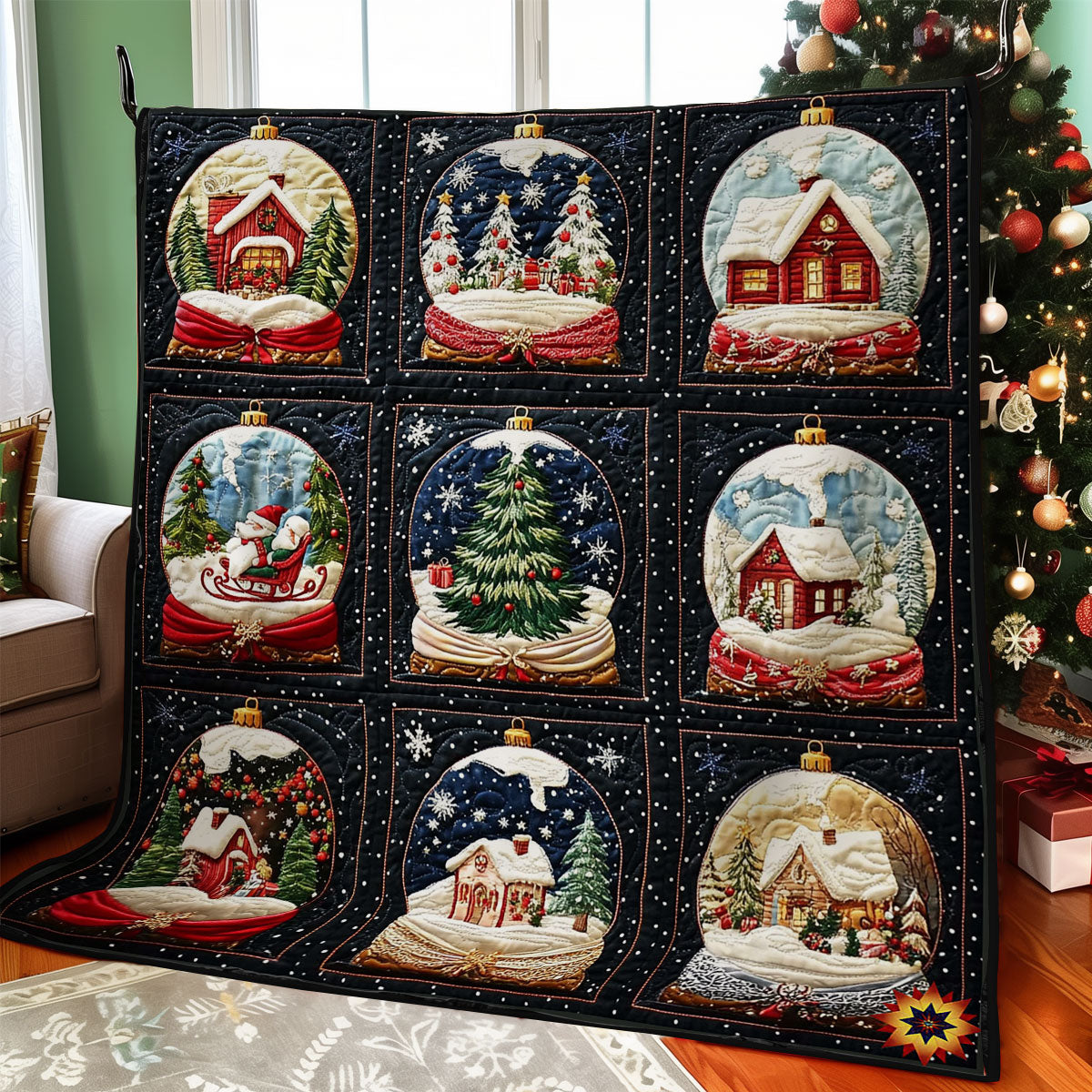 Snow Globe WY2911012CL Quilt