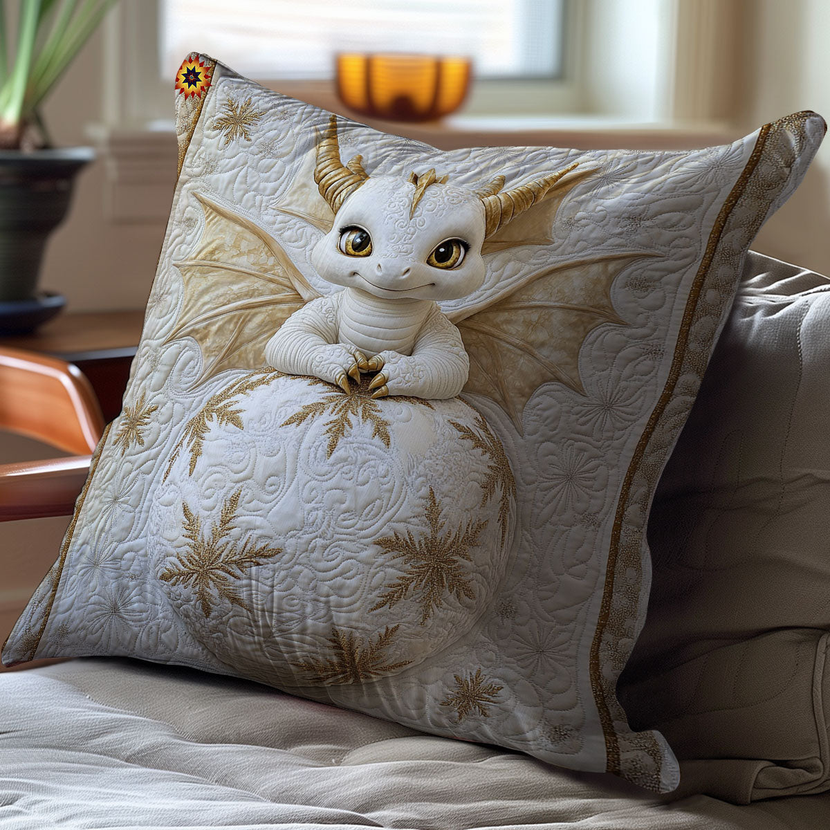 Snow Dragon WY2611051CL Quilt Pillow Case