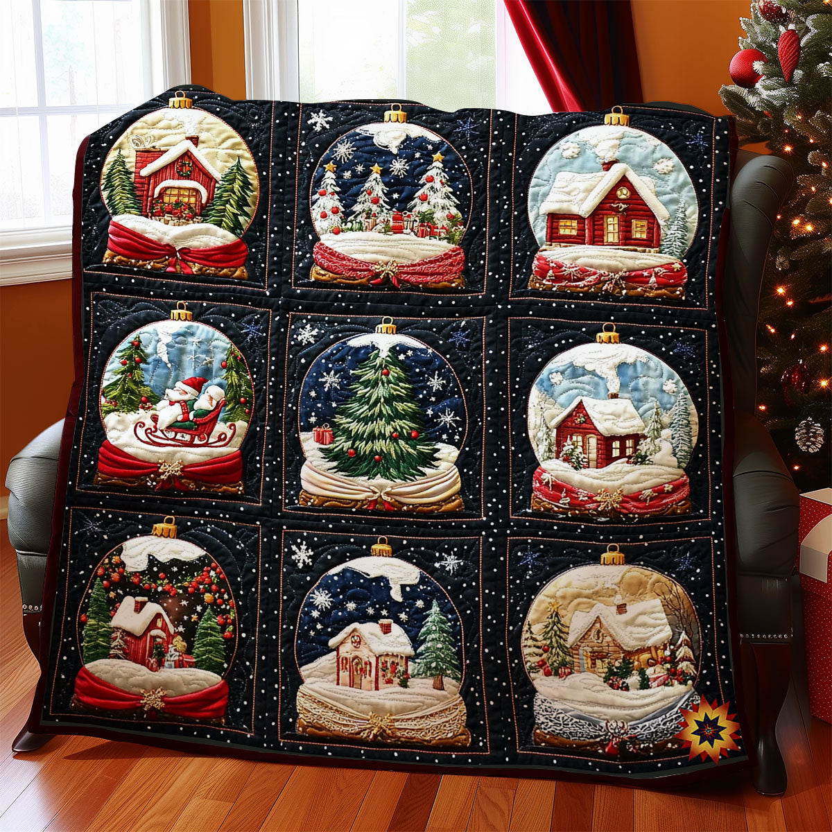 Snow Globe WY2911012CL Quilt