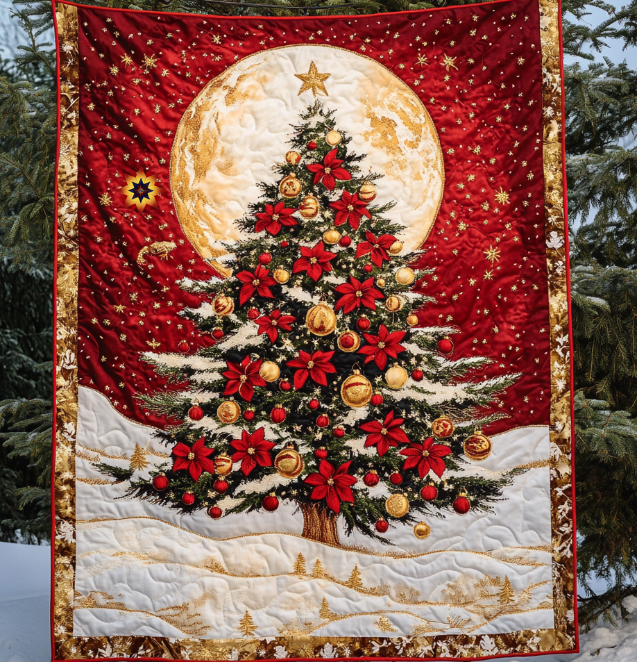 Christmas Sparkle Night WU1612009CL Quilt