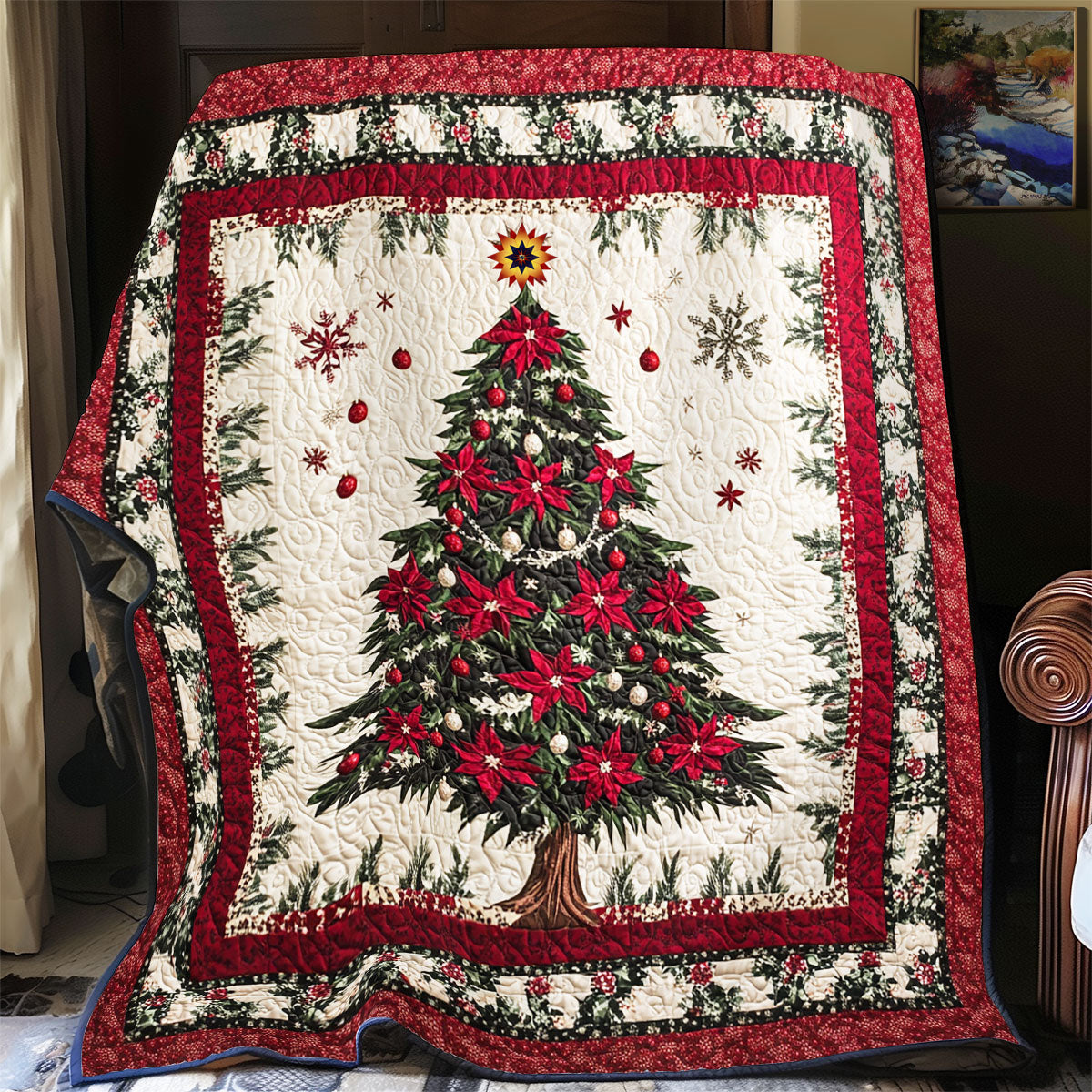 Christmas Tree WU1912009CL Quilt