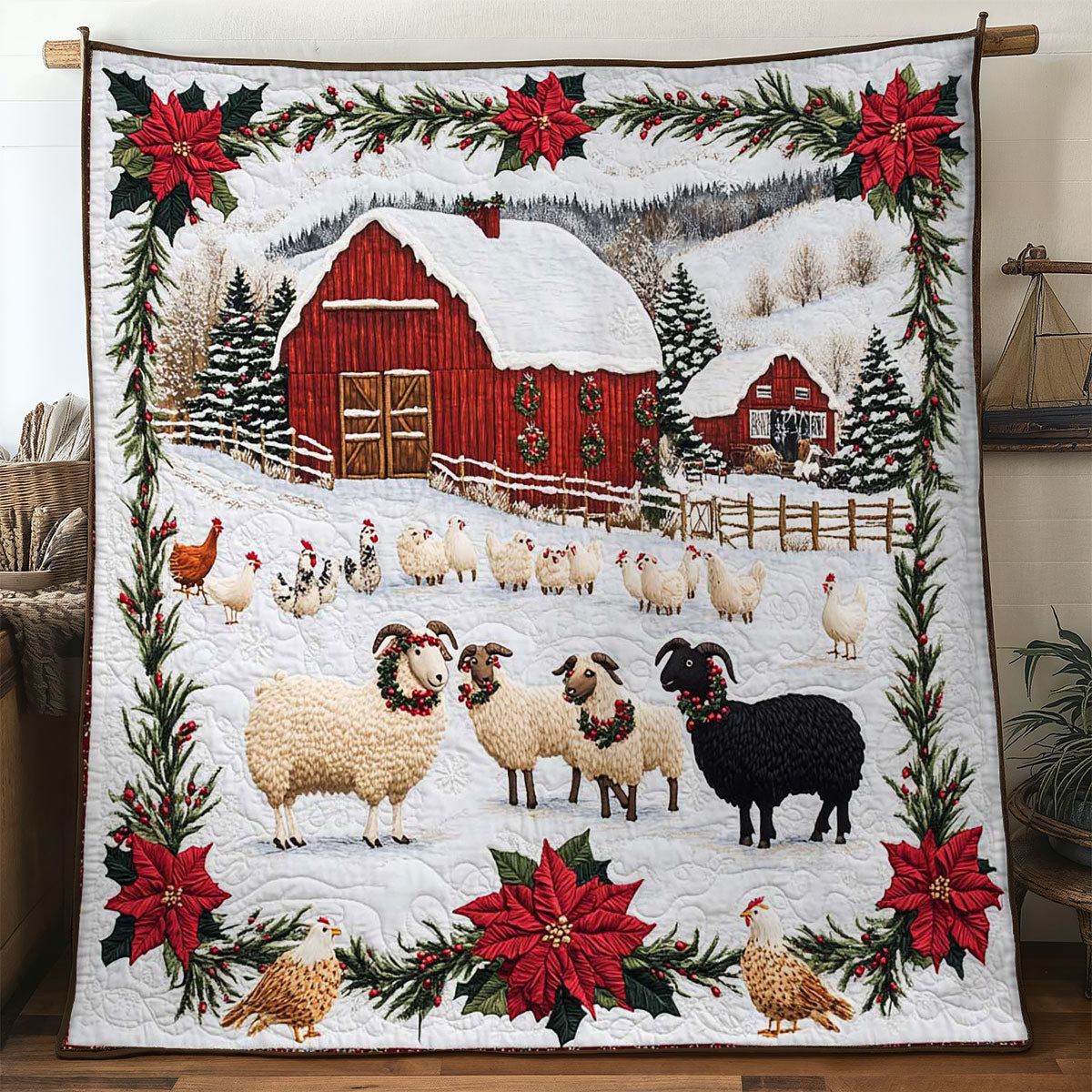 Sheep Sparkle WN2005018CL Quilt