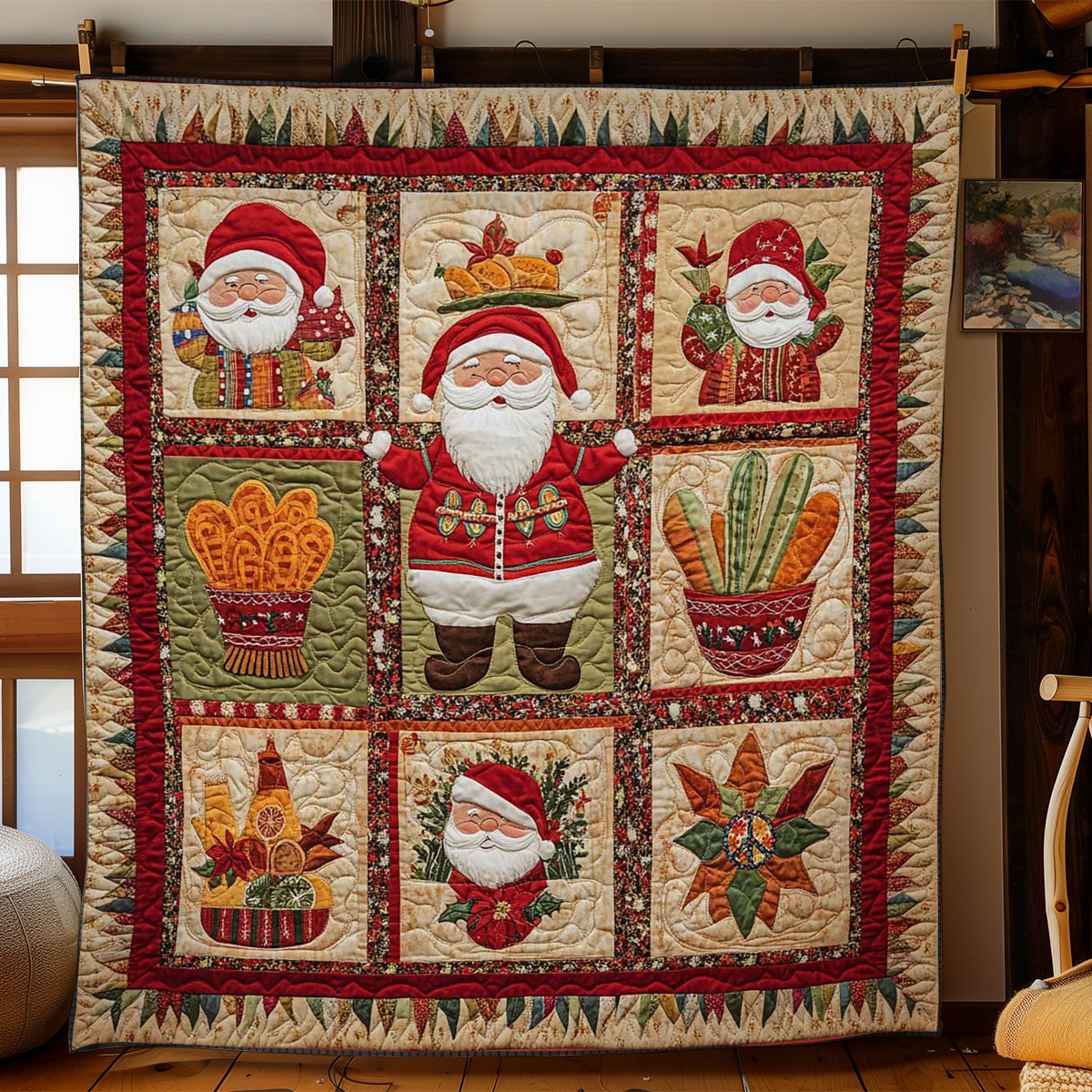 Santa’s Fiesta WN2311008CL Quilt