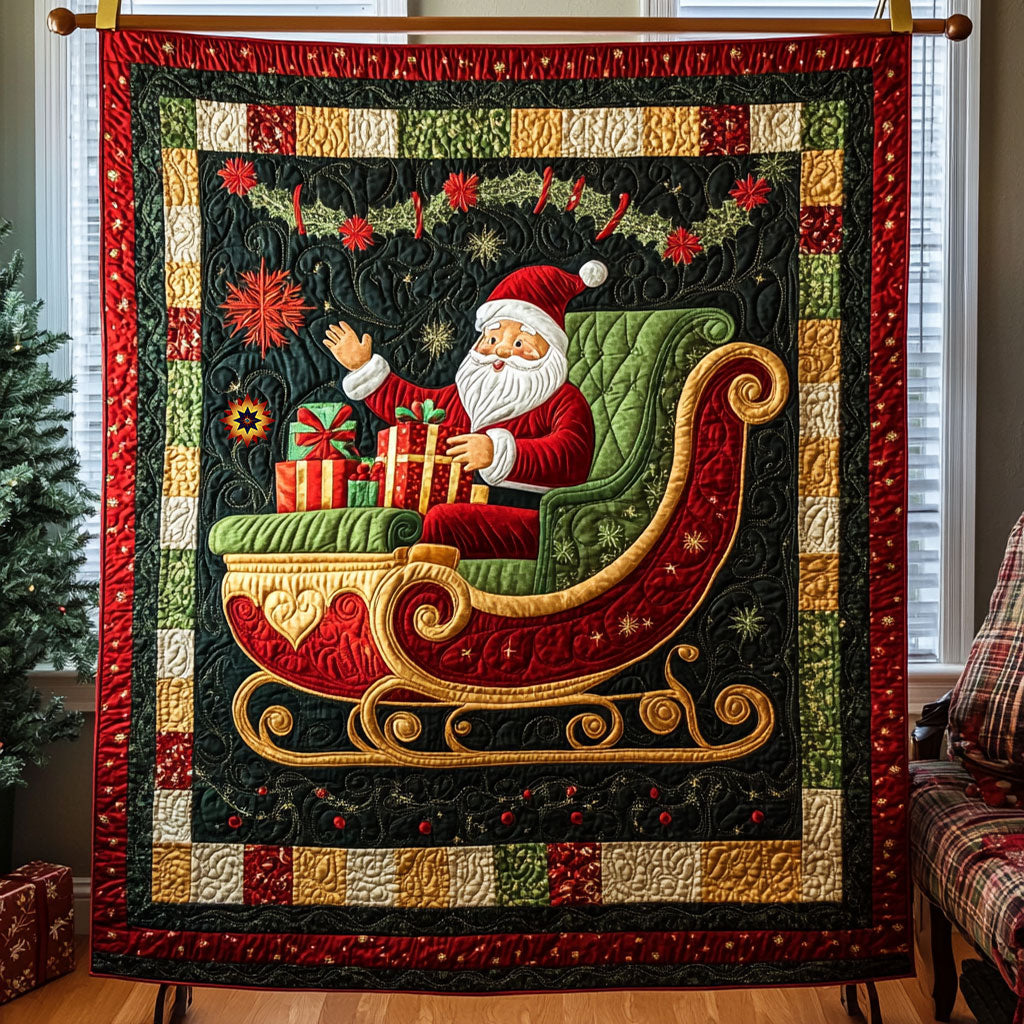 Christmas Santa Clause WJ2711014CL Quilt