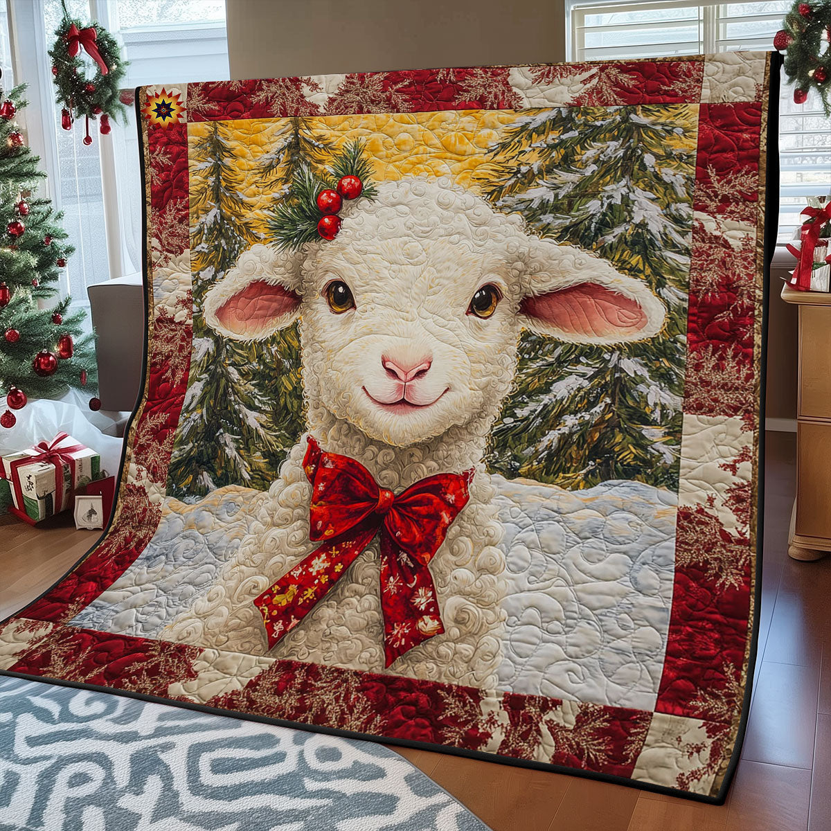 Christmas Lamp WY2211033CL Quilt
