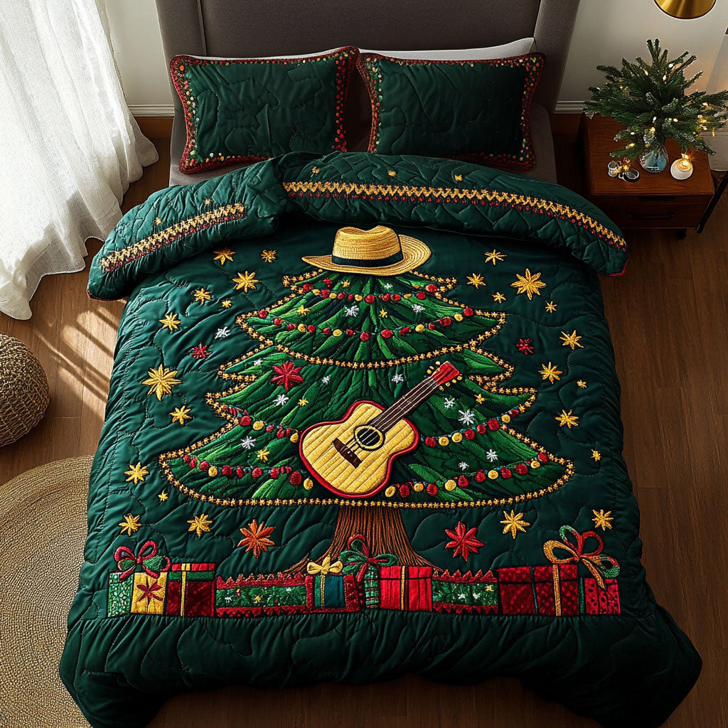 Ranchera Christmas Tree WN2608084CL Duvet Cover Set