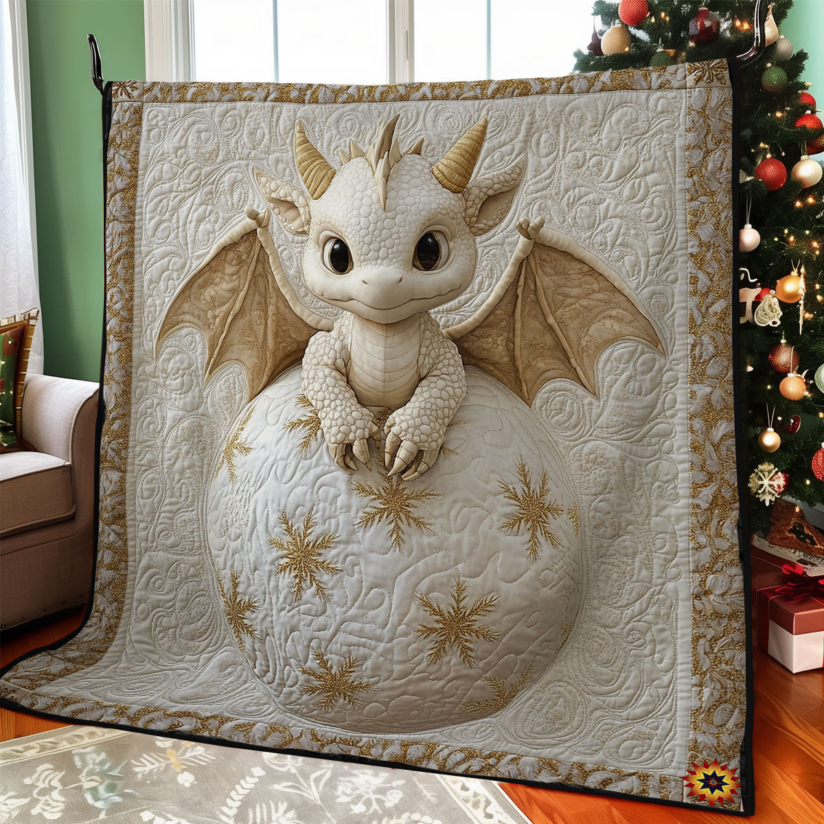 Snowball Dragon WY2211007CL Quilt