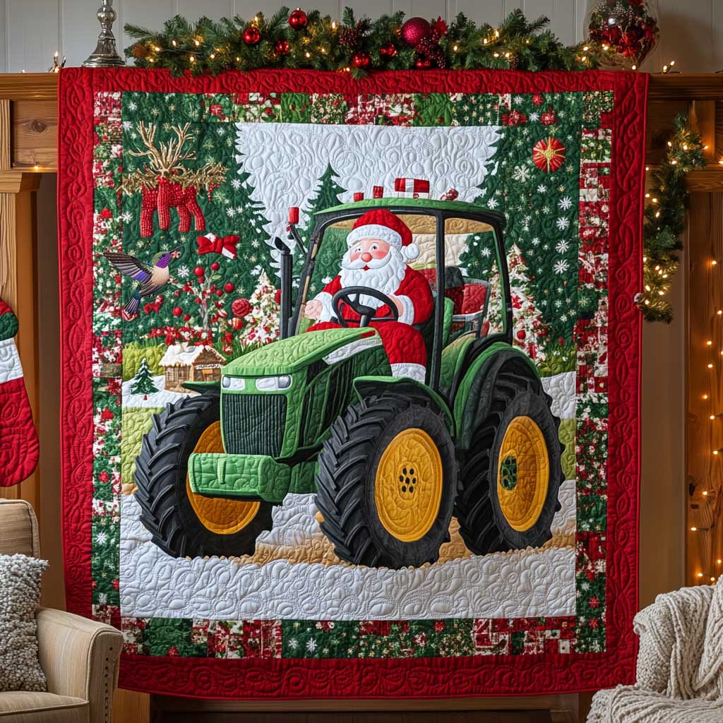 Santa's Holiday Haul WN2011030CL Quilt