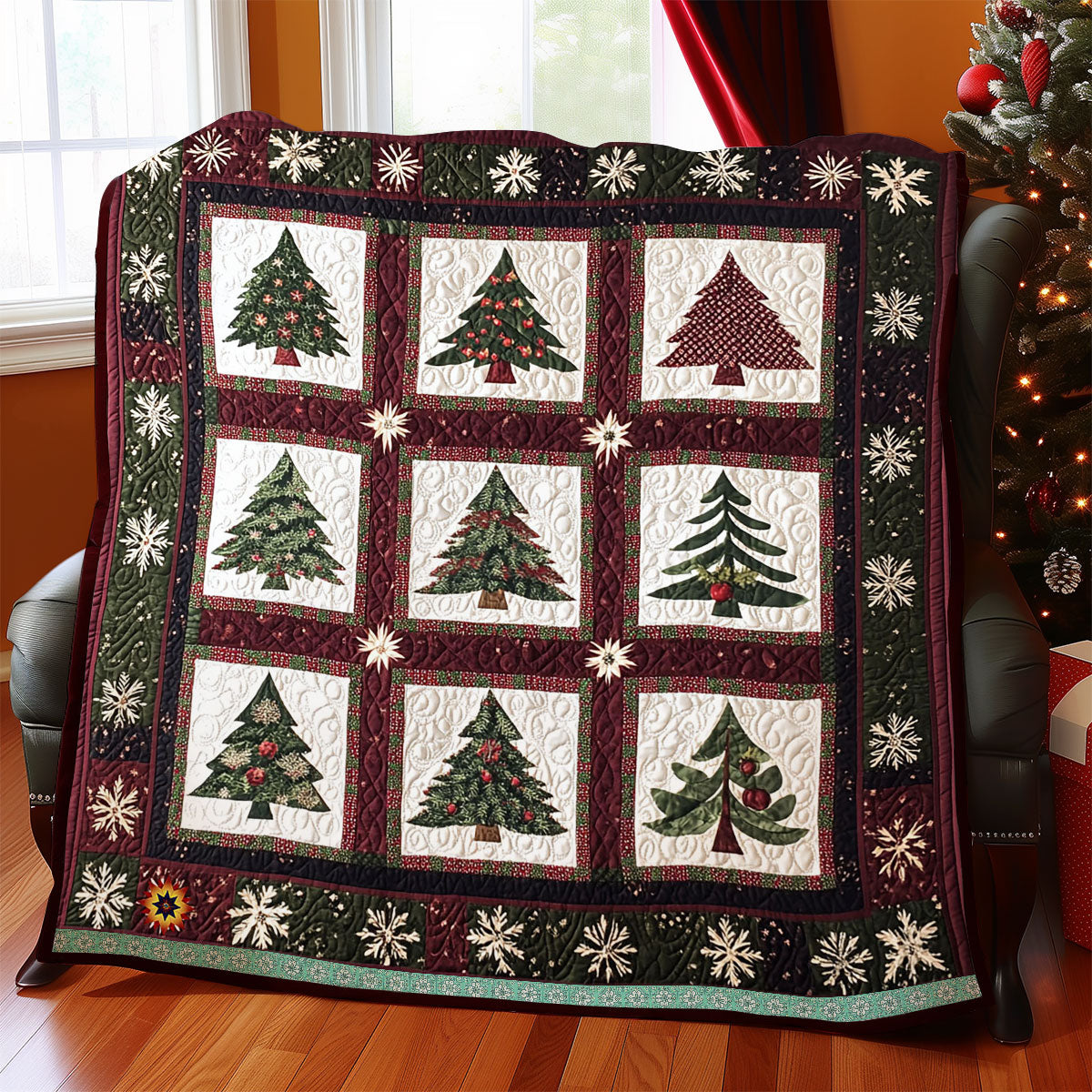 Christmas Tree WJ0412017CL Quilt