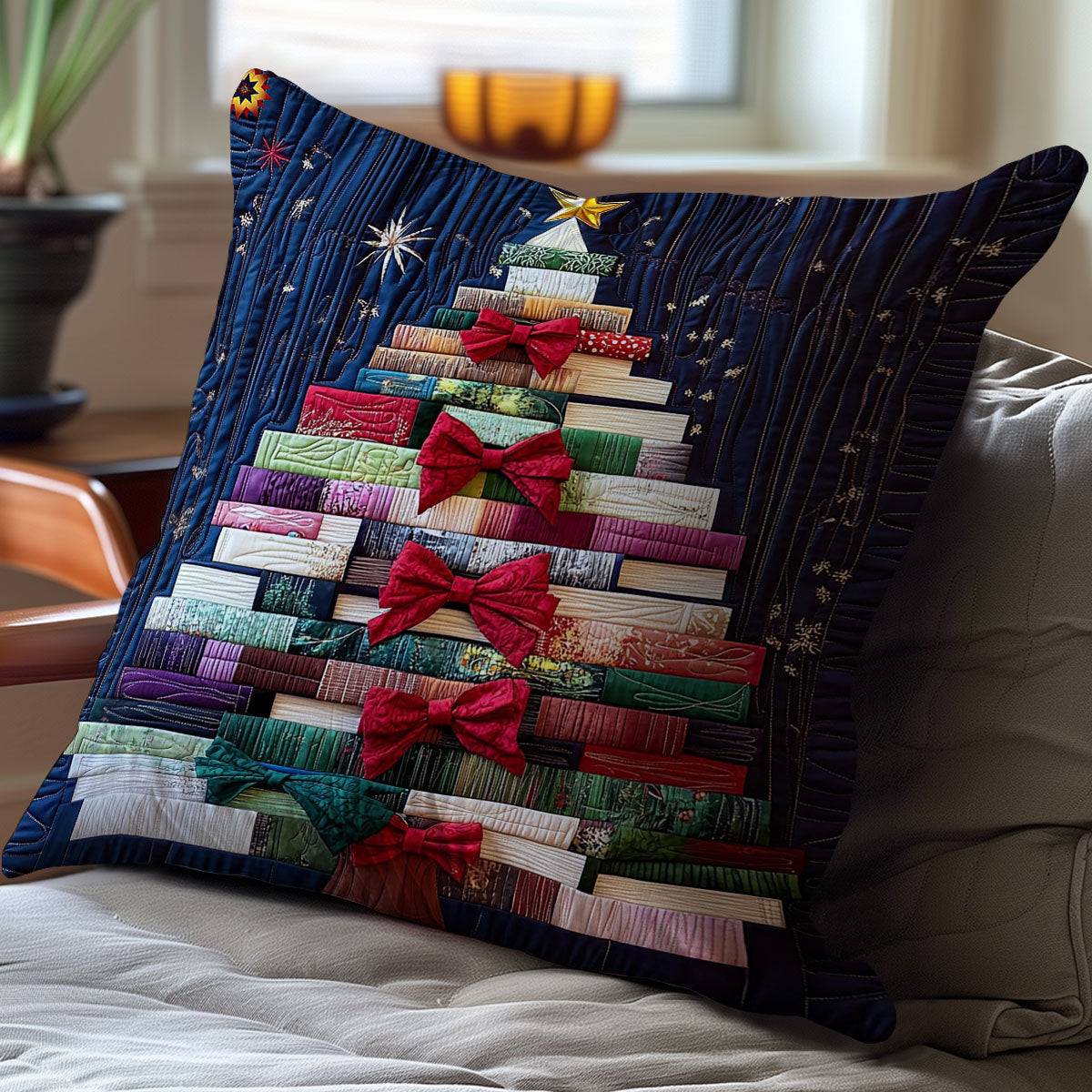 Christmas Book WY2711060CL Quilt Pillow Case