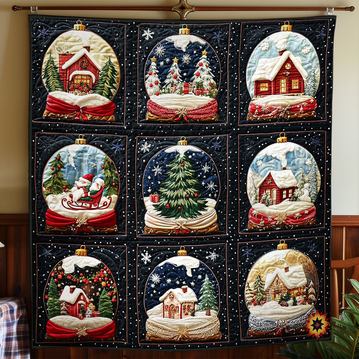 Snow Globe WY2911012CL Quilt