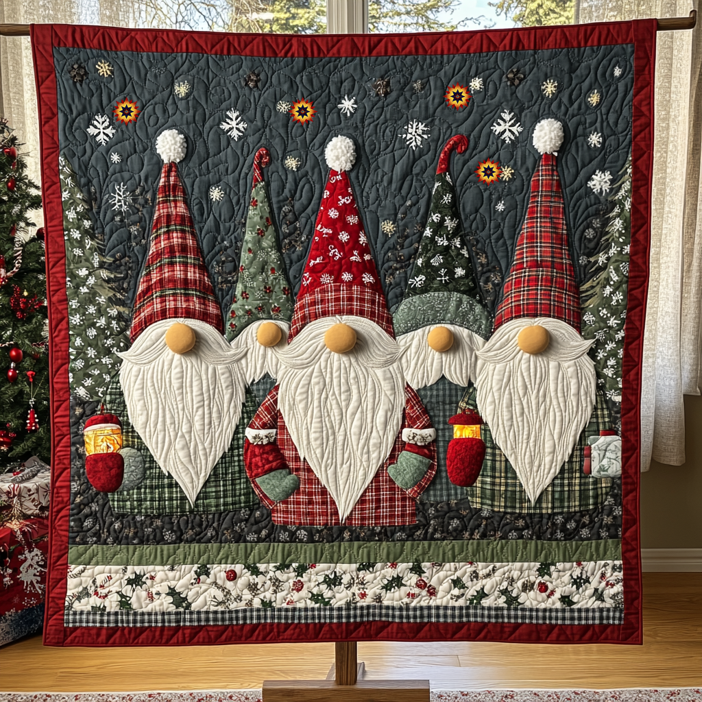 Gnome YR1212014CL Quilt