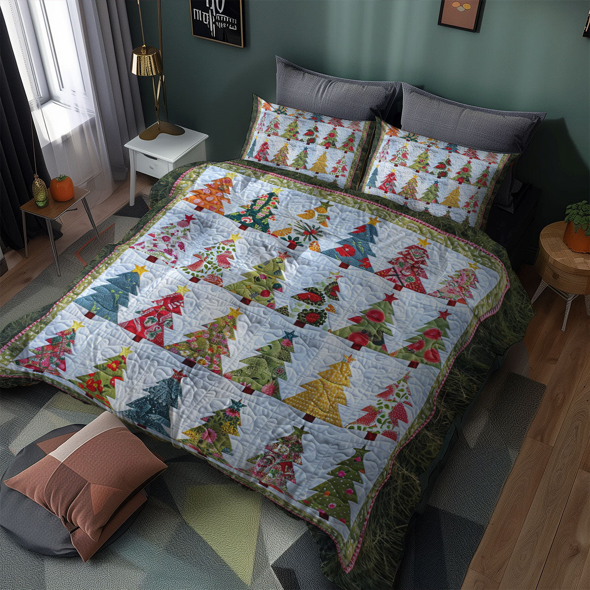 Christmas Tree WJ1106025CL Duvet Cover Set