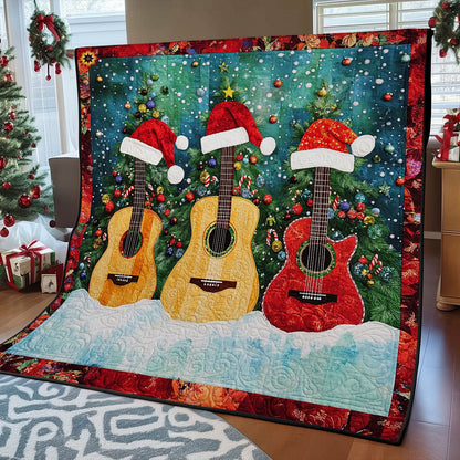 Christmas Guitar WY2111049CL Quilt